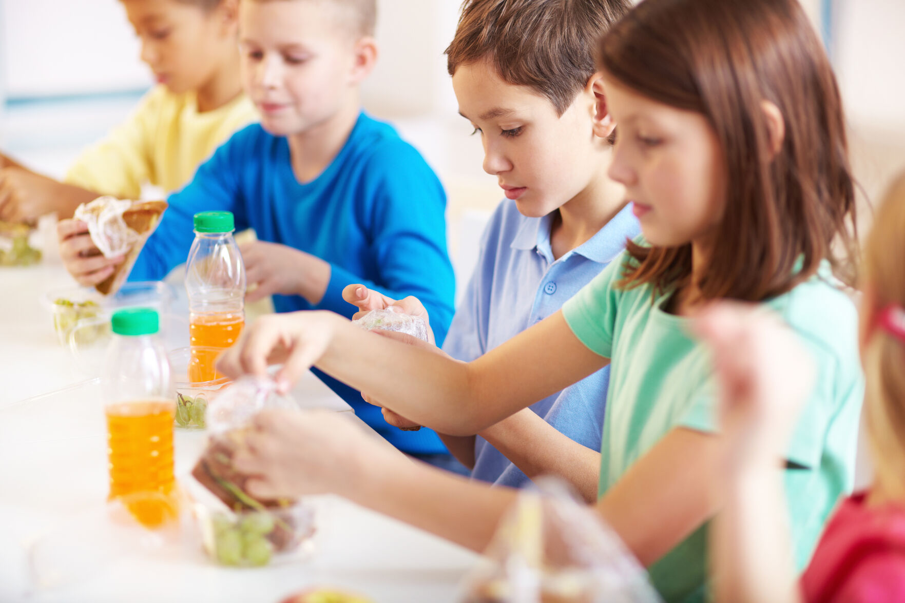 Cafeteria, school lunch
